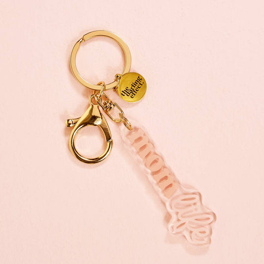 Acrylic Keychain–Mom Life