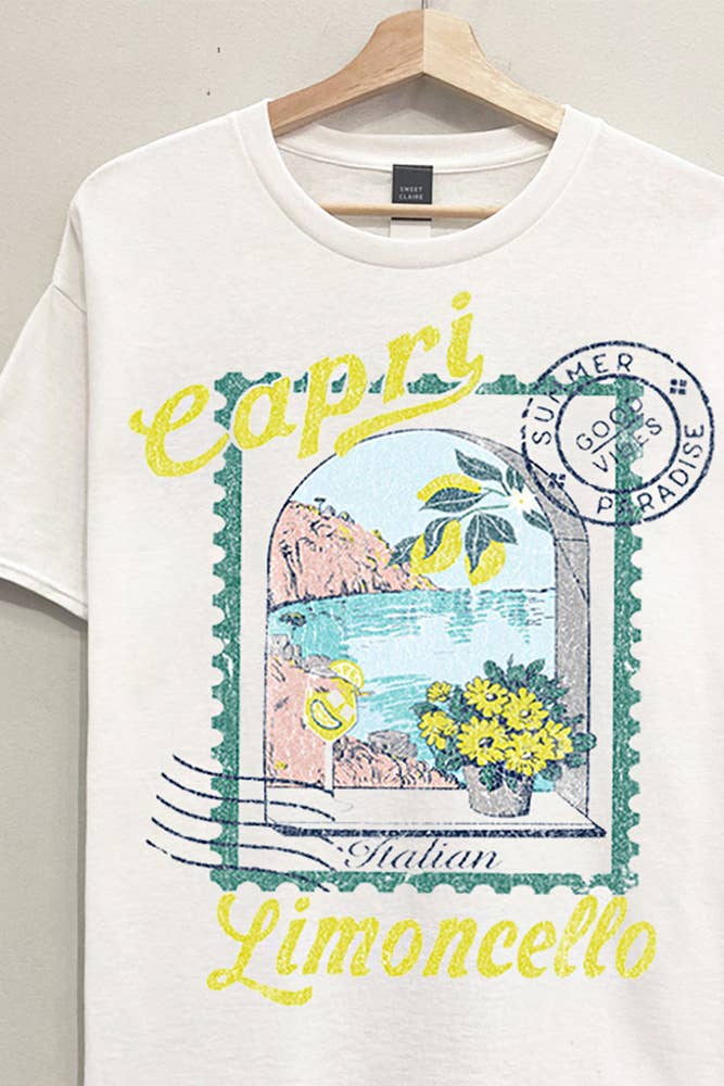 Capri Limoncello White T-Shirt