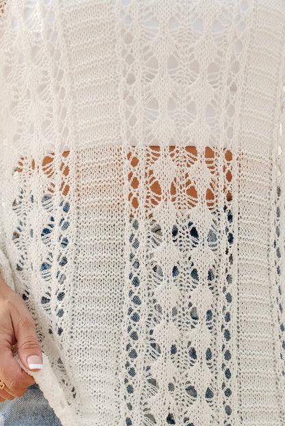 Knit Drop Shoulder Sweater
