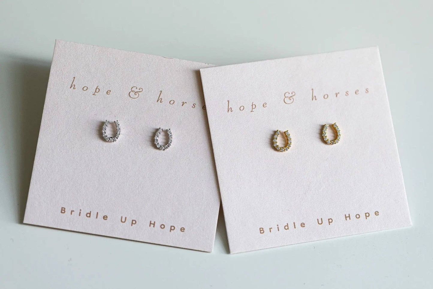 Luxe Horseshoe Earrings