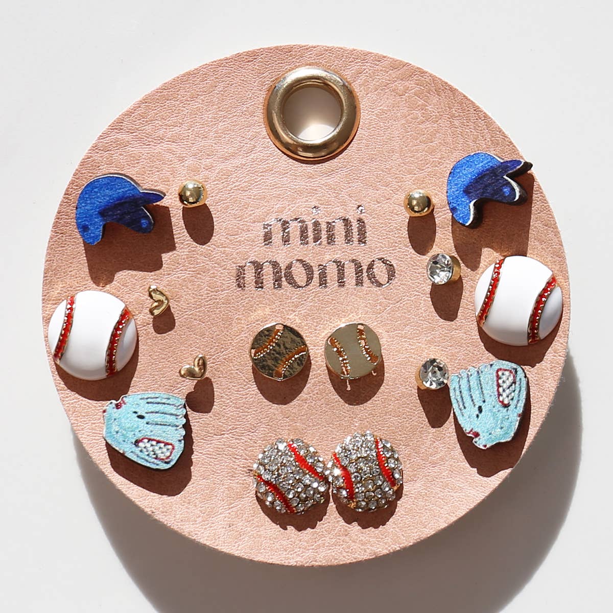 Baseball Stud Earrings Multipack
