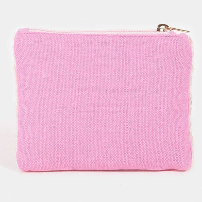 Cash Money Print Coin Purse