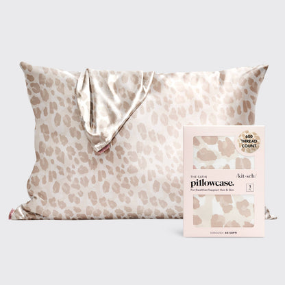 Satin Pillowcase Standard - Leopard